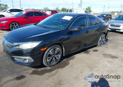 2016 Honda Civic Ex-L from USA, damaged, VIN 19XFC1F7XGE007339